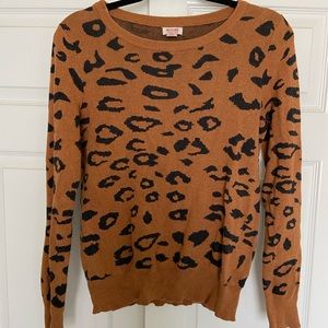Leopard sweater